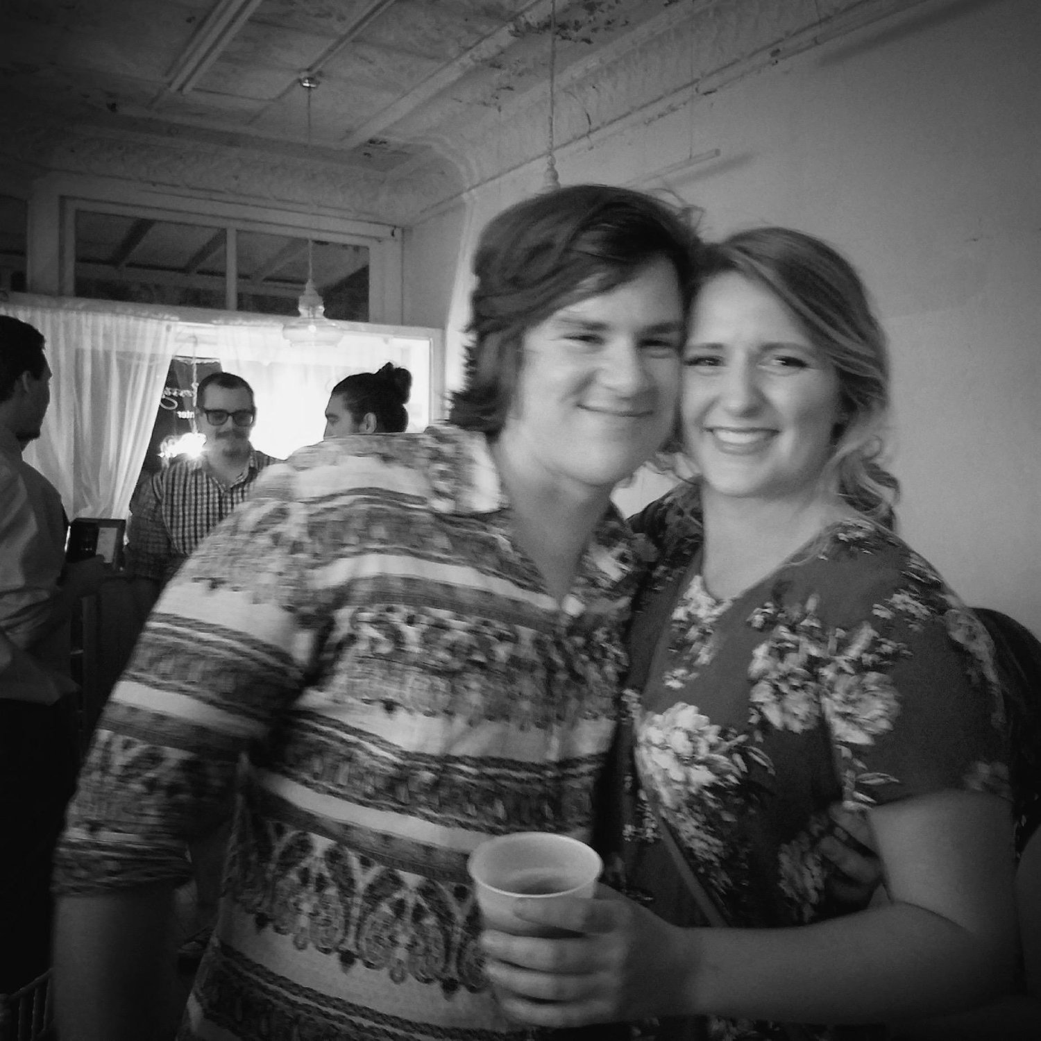 First wedding together as a couple