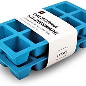 California Kitchenware Shasta Silicone Ice Cube Trays (Set of 2 trays)