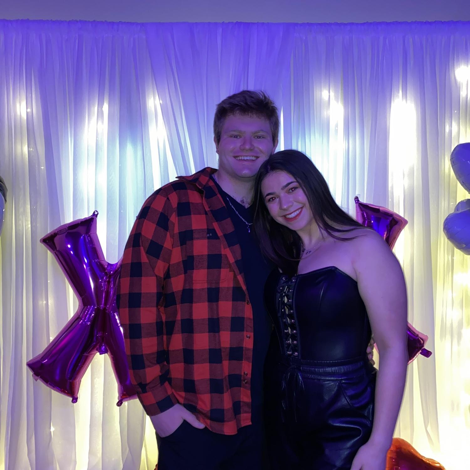 Maddie’s Valentine’s day themed date party.