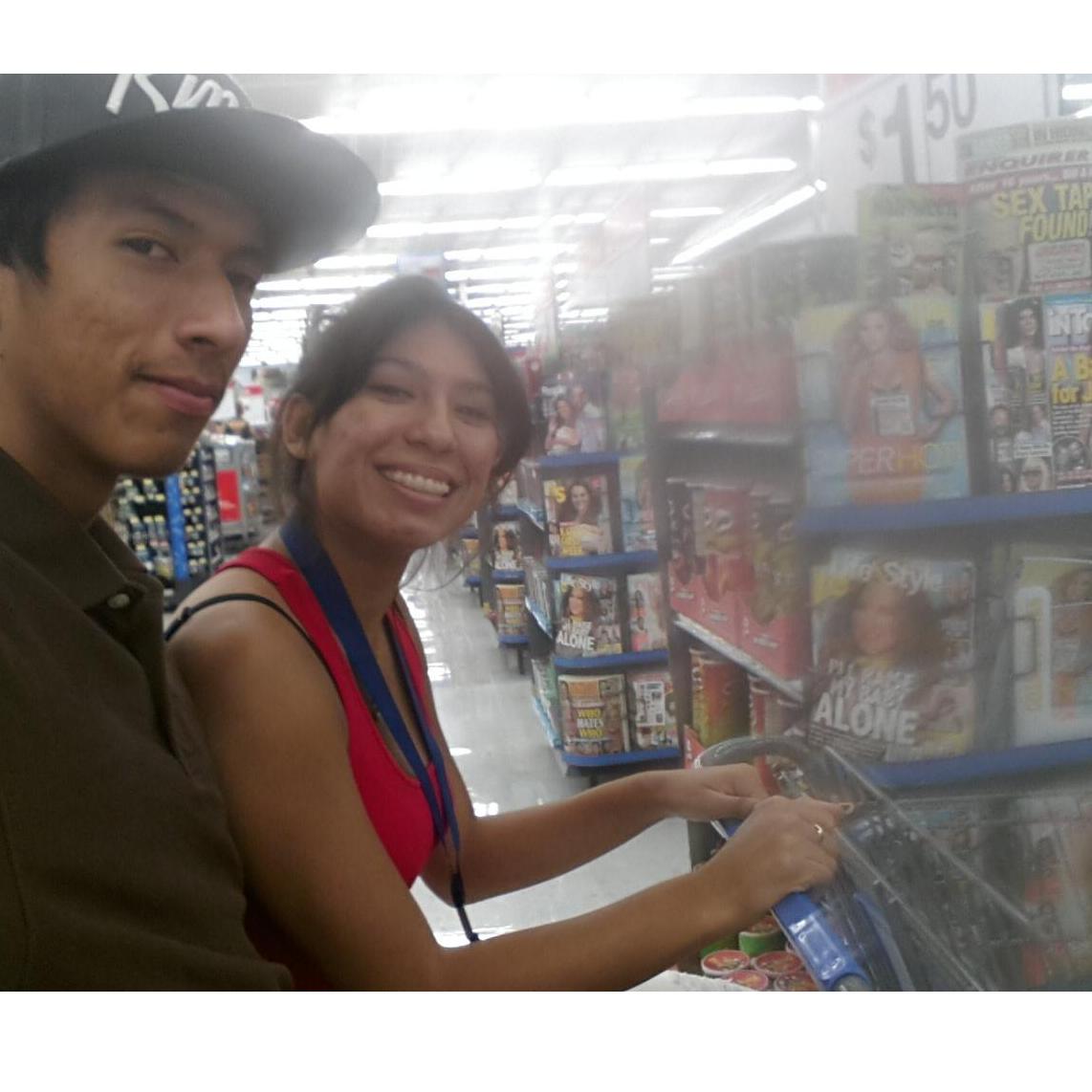 If we weren't at the beach, we were laughing the day away at Walmart LOL