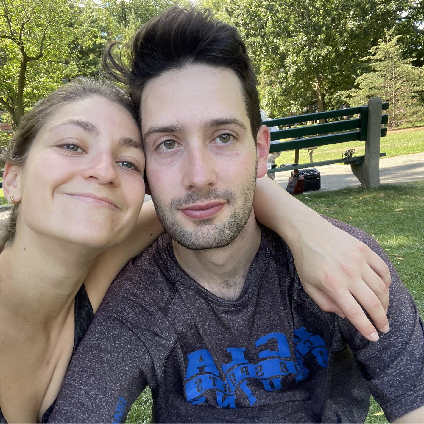 After a run in the Boston Common