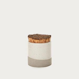 Large Canister with Cork Top