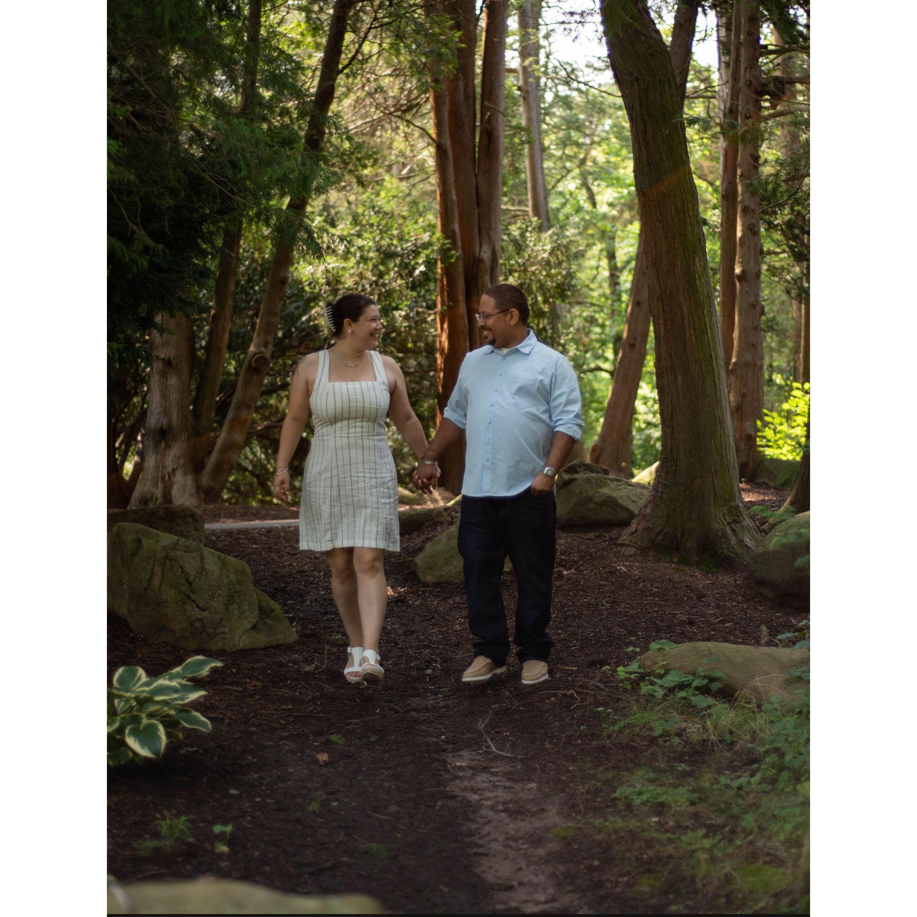 From our engagement shoot in Elizabeth Park