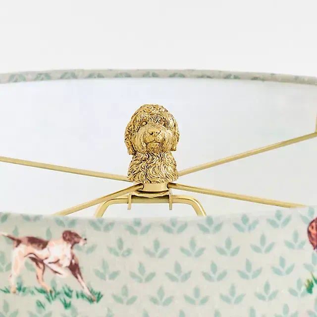 The Icon Decorative Light Finial: Dog Edition