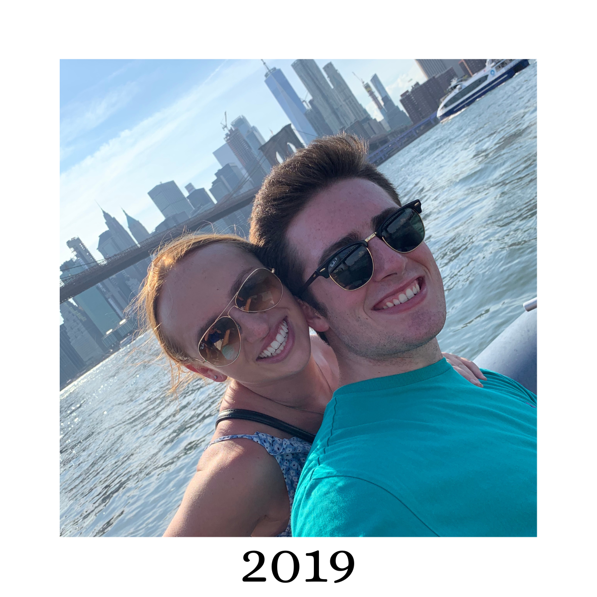 Boat day in the city with Mom & Kevin!