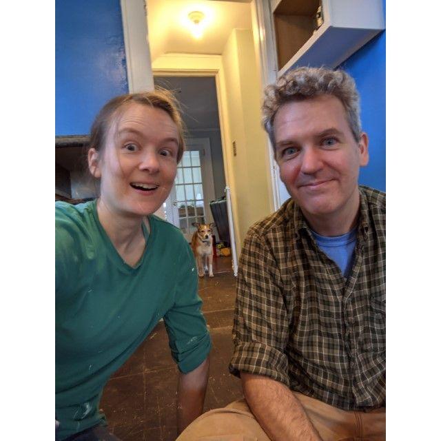 Jack was never far and a big part of our family too. That little creeper will surely be running around the reception in spirit.