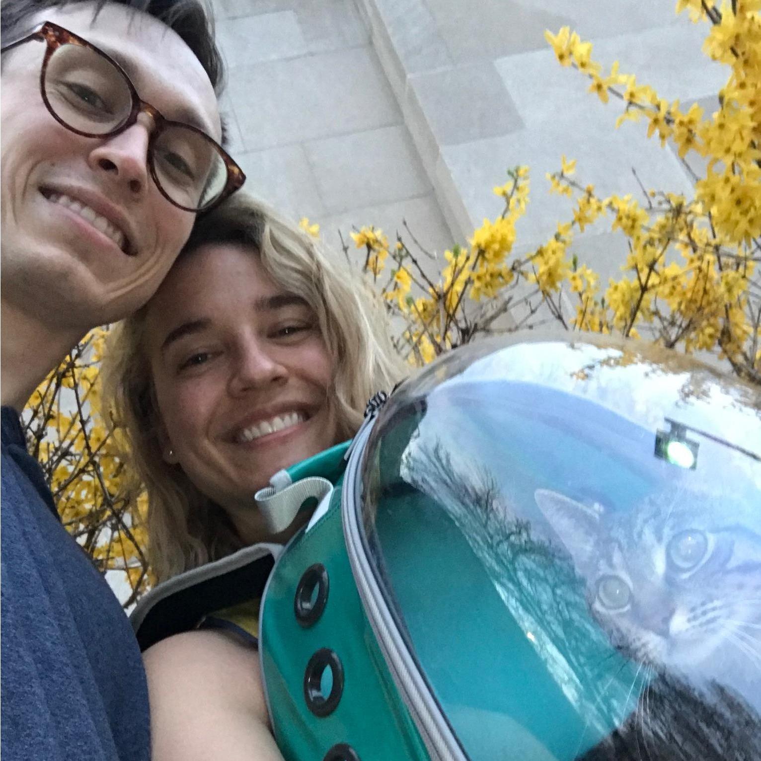 Family walk in Chicago, Summer 2021.