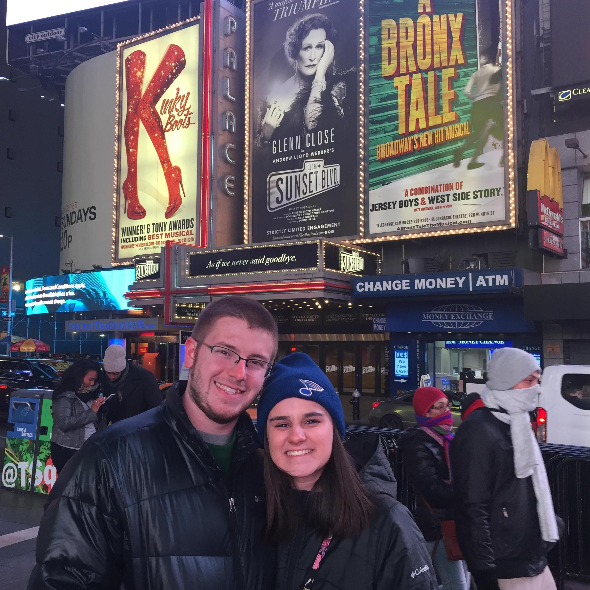 Spring Break in New York City! 
March 2017