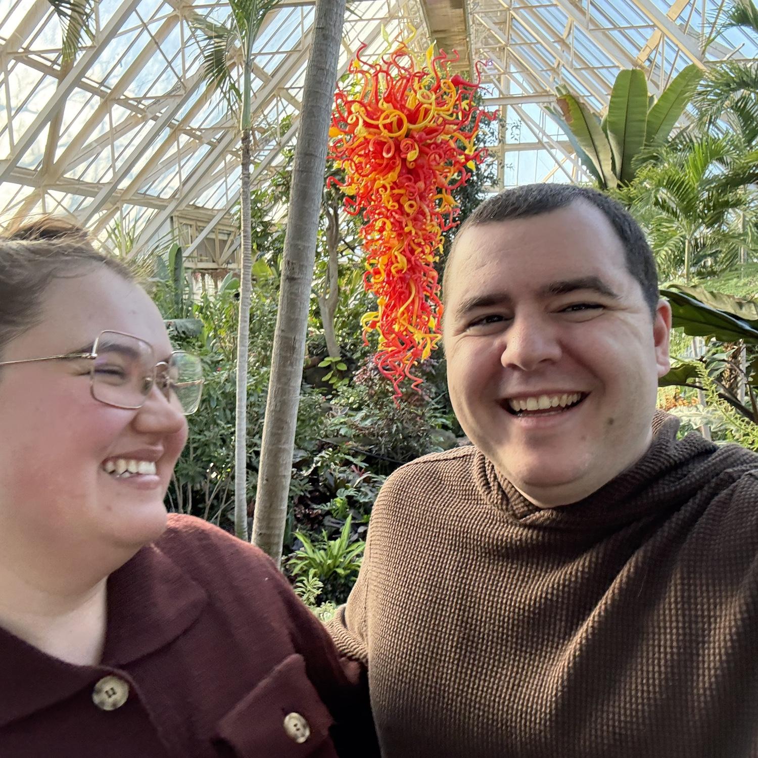 Lots of laughs at the Franklin Park Conservatory!
