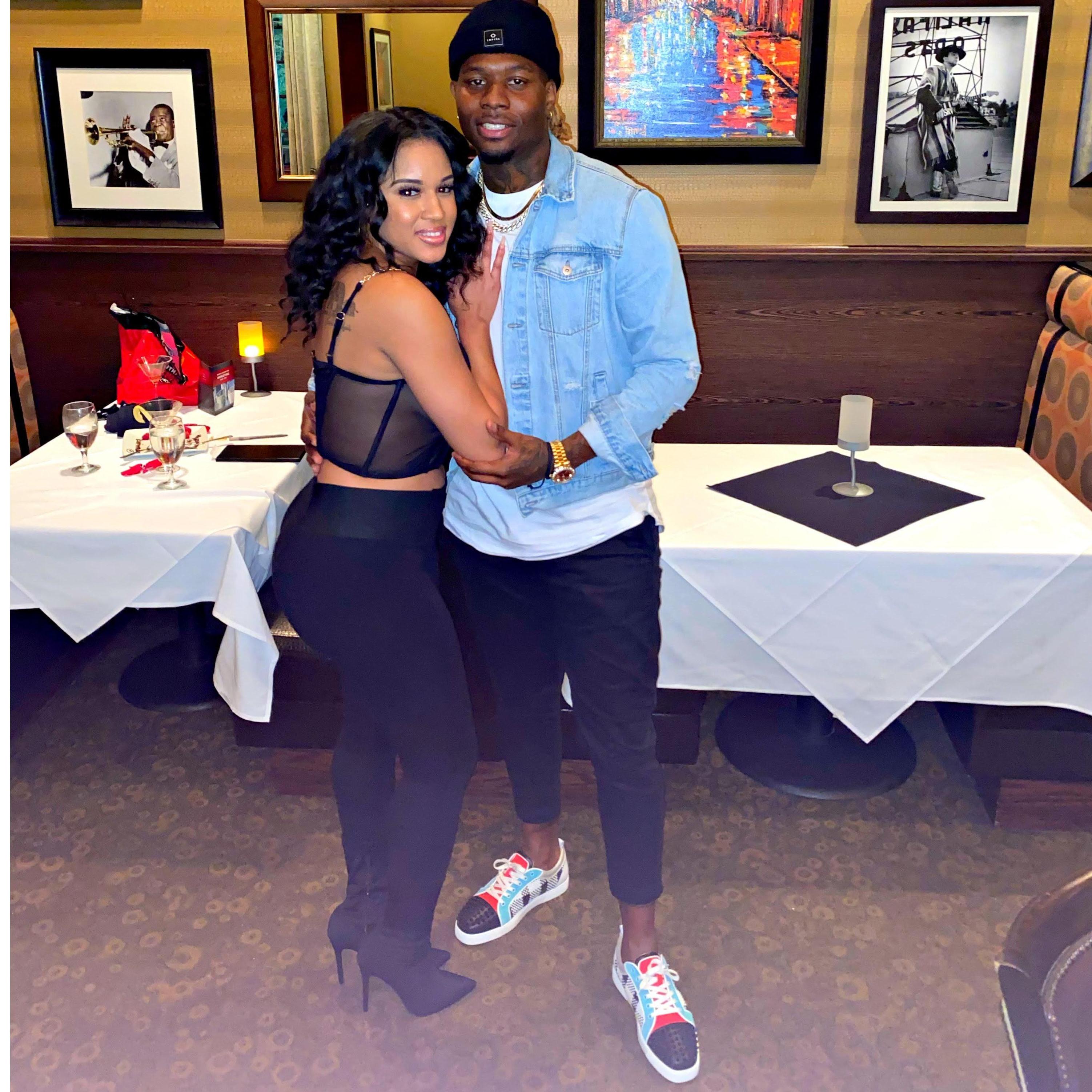 Our 1 year engagement anniversary (: