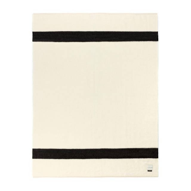 Blacksaw Mason 59"x79" Alpaca Ivory Throw Blanket