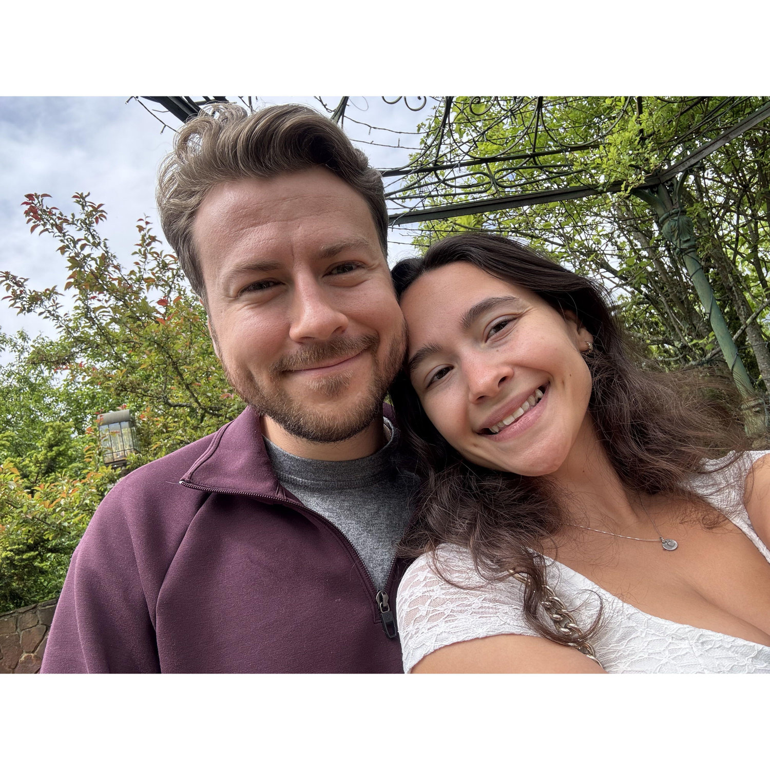Visiting NH for Memorial Day Weekend! We were able to tour our wedding venue, and snapped this in the spot we'll say I do! 05/2025