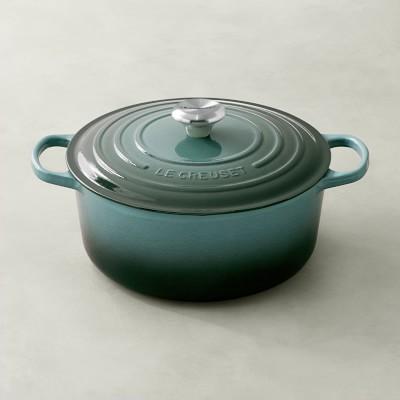 Le Creuset Signature Enameled Cast Iron Round Dutch Oven, 7 1/4-Qt., Ocean