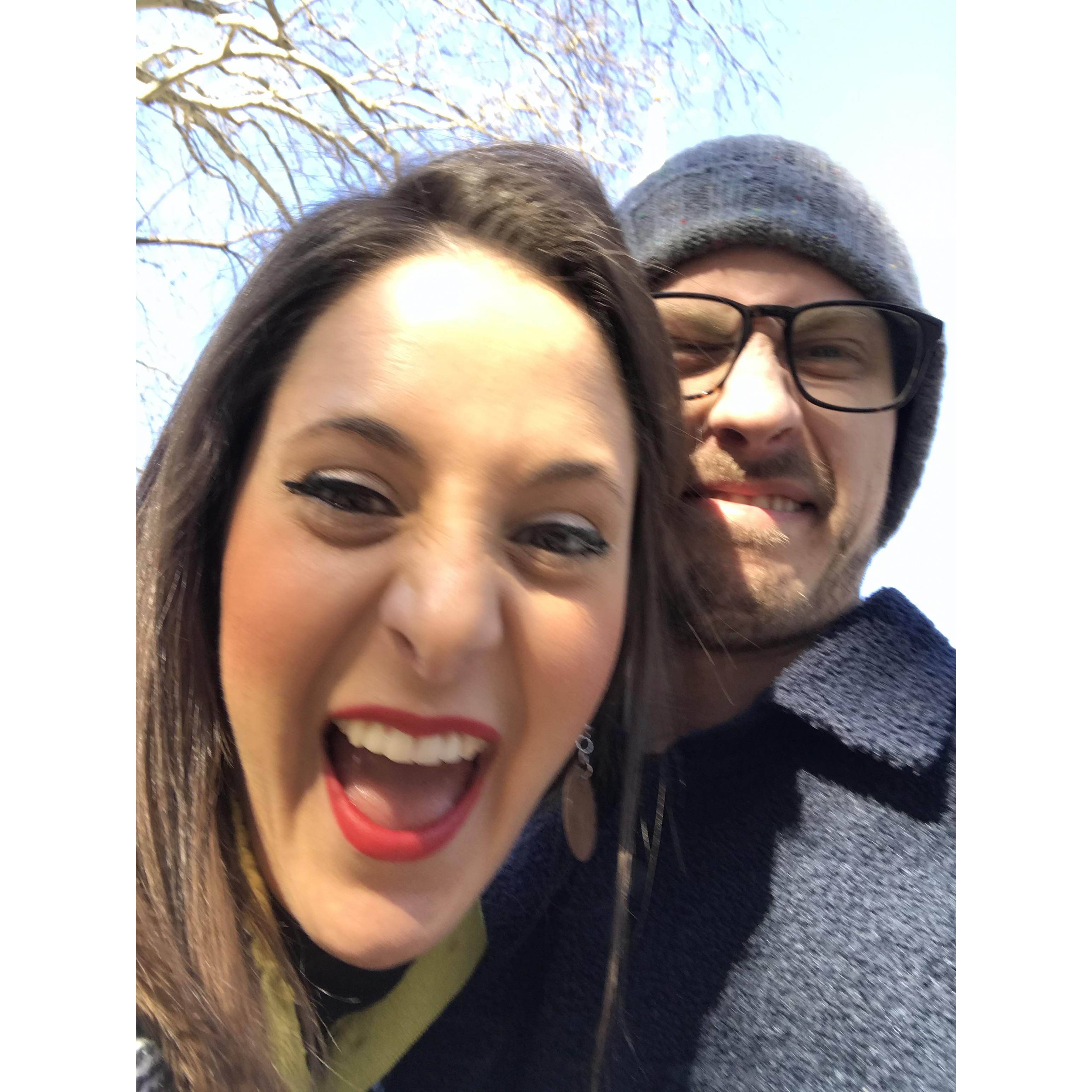 Democracy and freedom do something to Caroline.