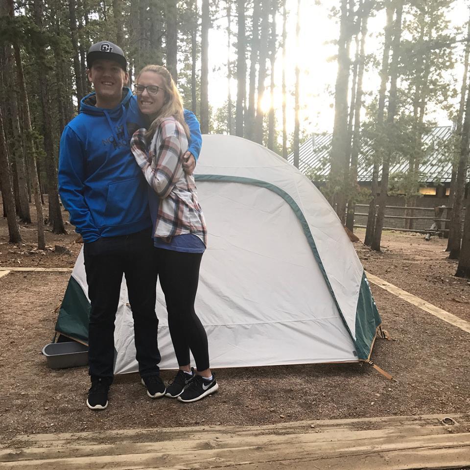 We have a huge love for camping and the outdoors, it makes us feel closer to God!