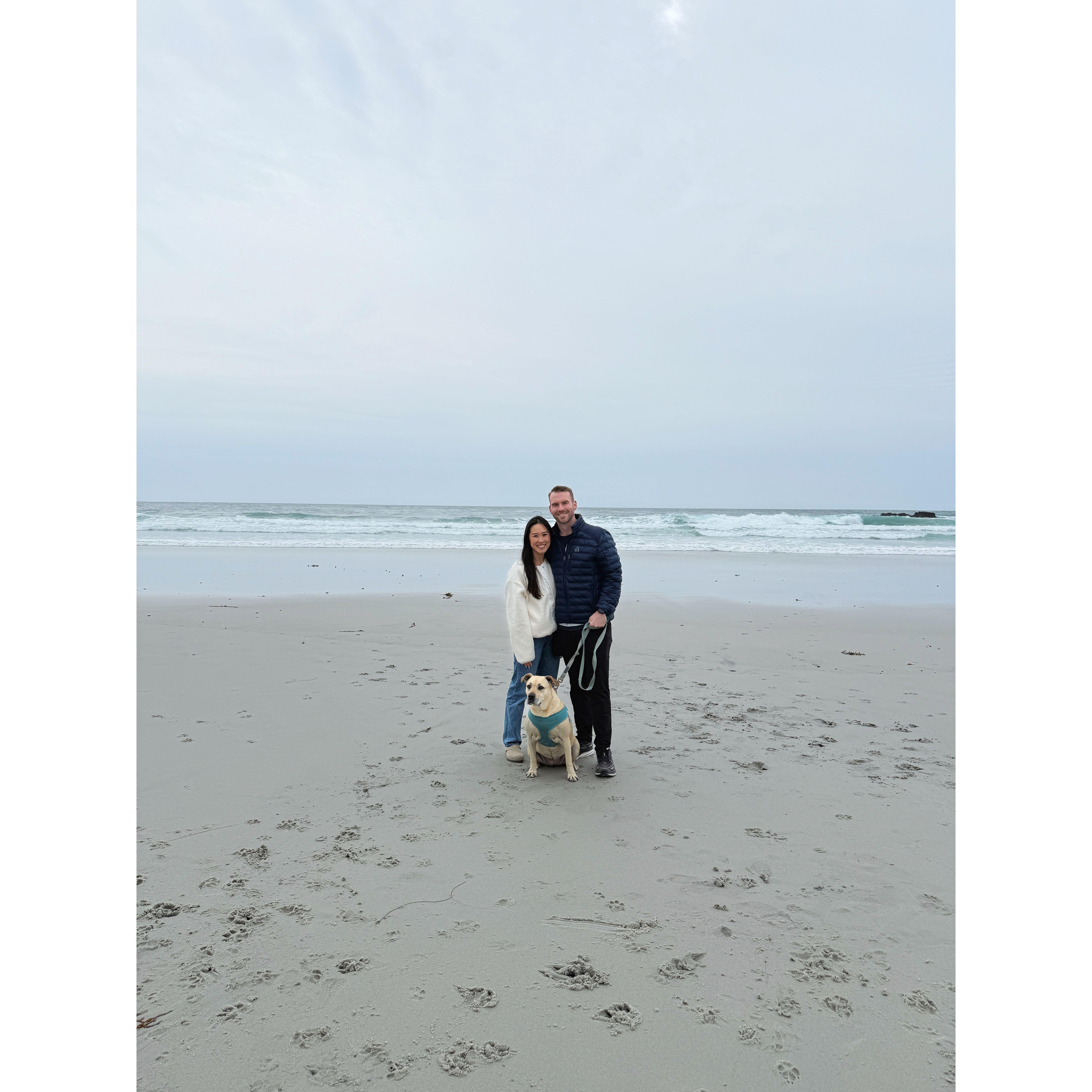 Collin's 31st birthday spent in Carmel, CA.