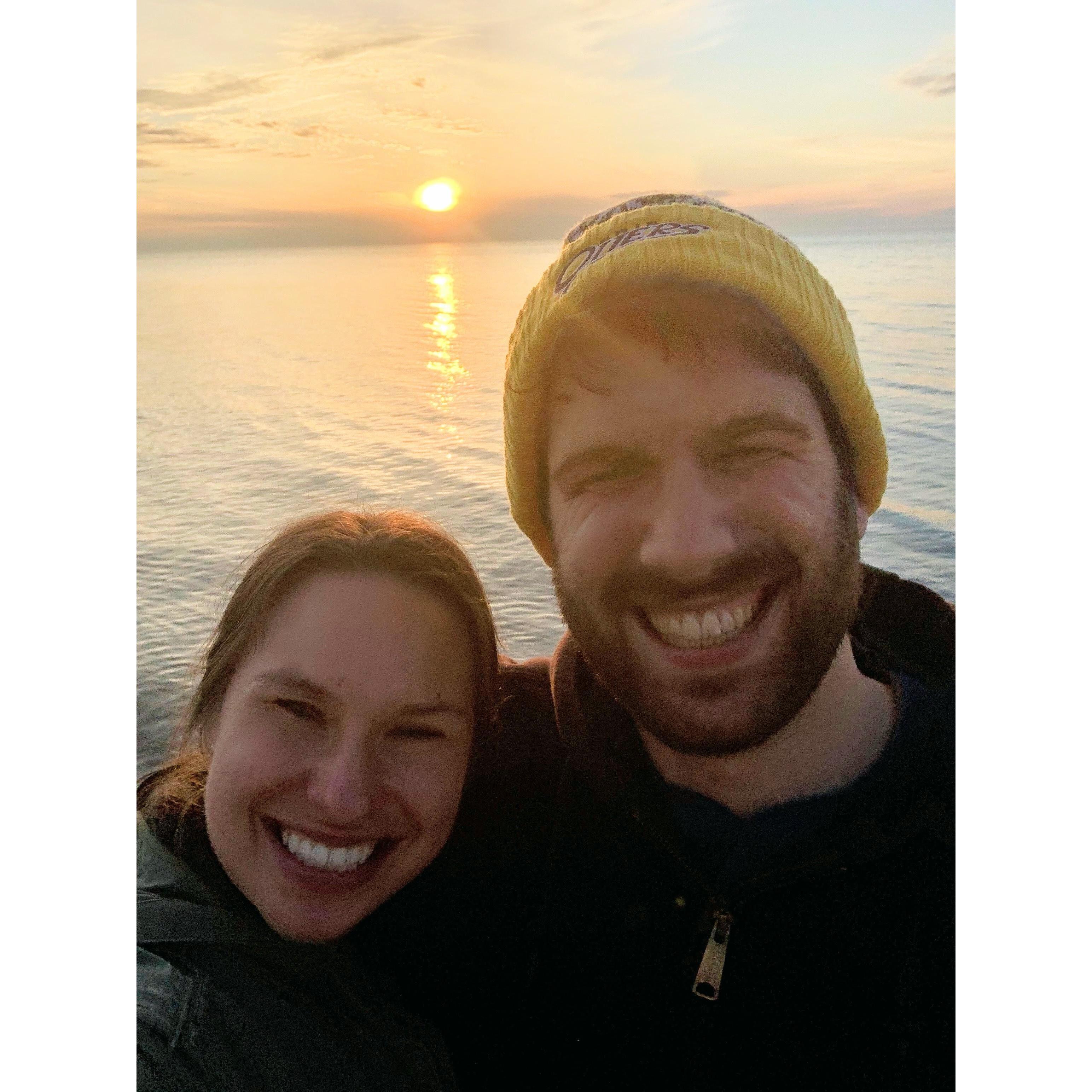 Erie Sunset