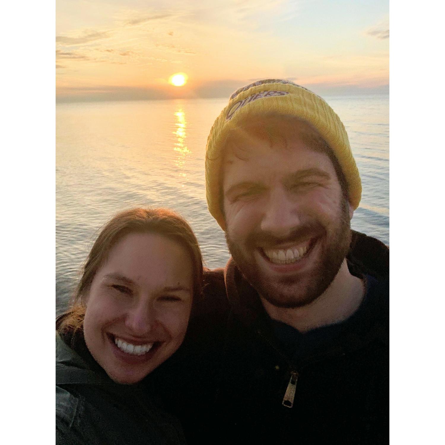Erie Sunset