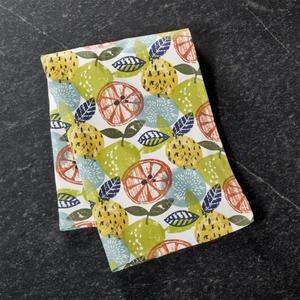 Exuberant Citrus Lemon Dish Towel