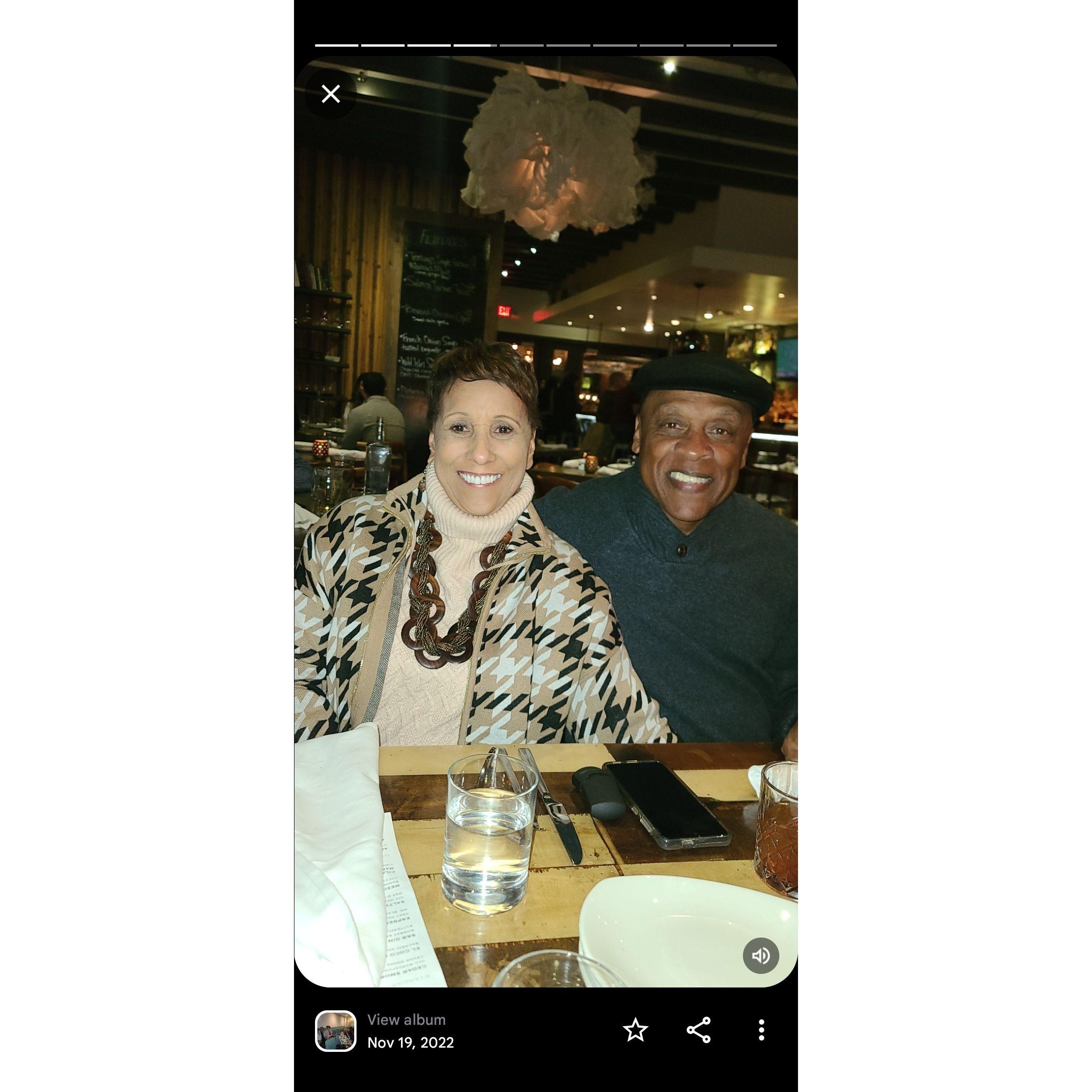 Dinner before Jazz Concert