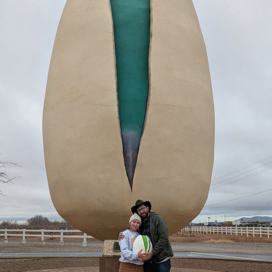Welcoming our pistachio baby under pistachio God