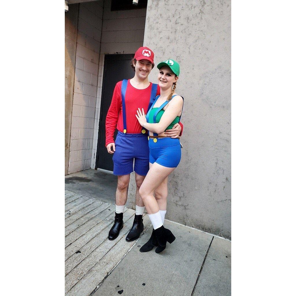 Mario and Luigi Halloween 2021