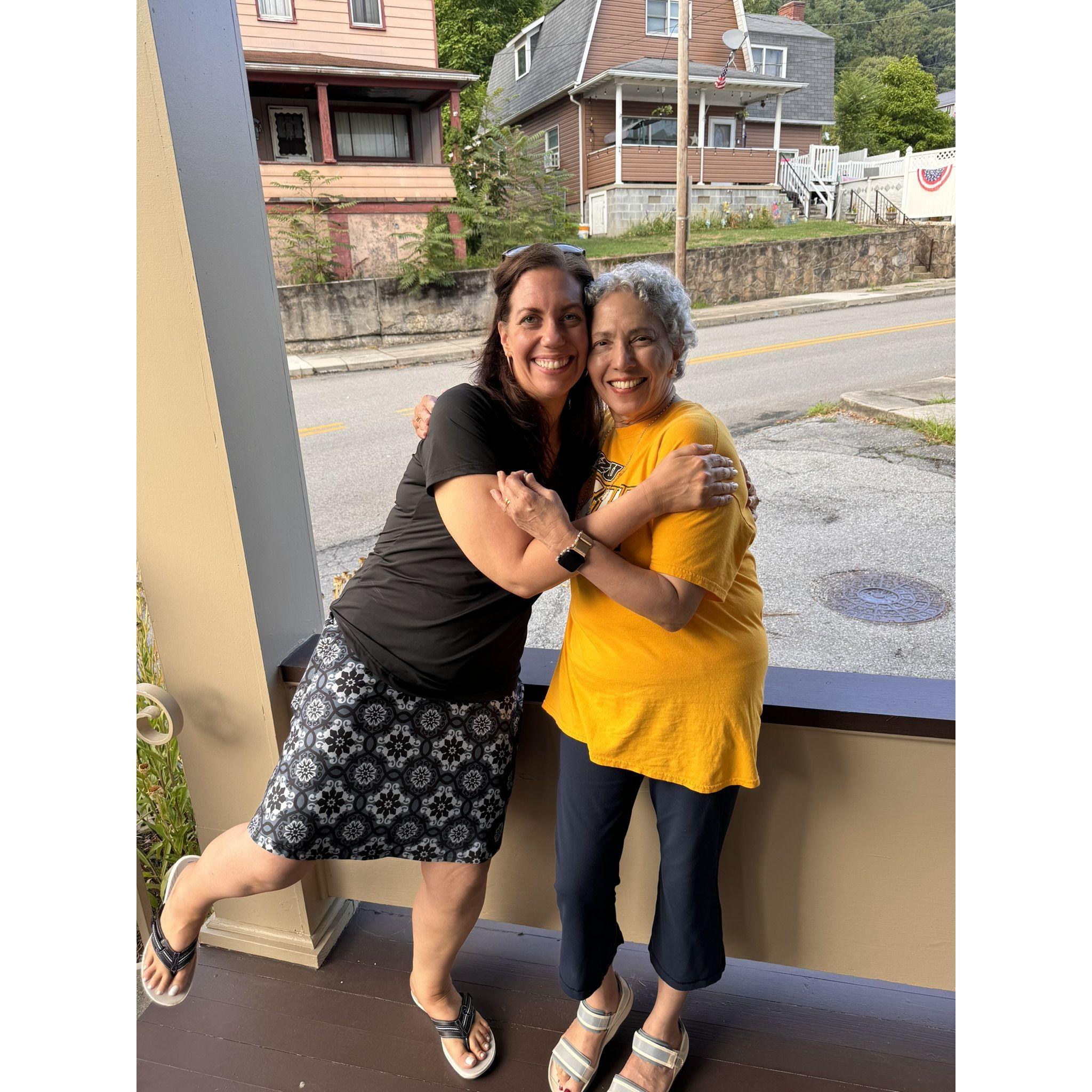 While celebrating Micky's parents' 50th wedding anniversary in Johnstown, Micky's sister-in-law and Jessica's mom immediately started planning our engagement for us, as kindred spirits do.