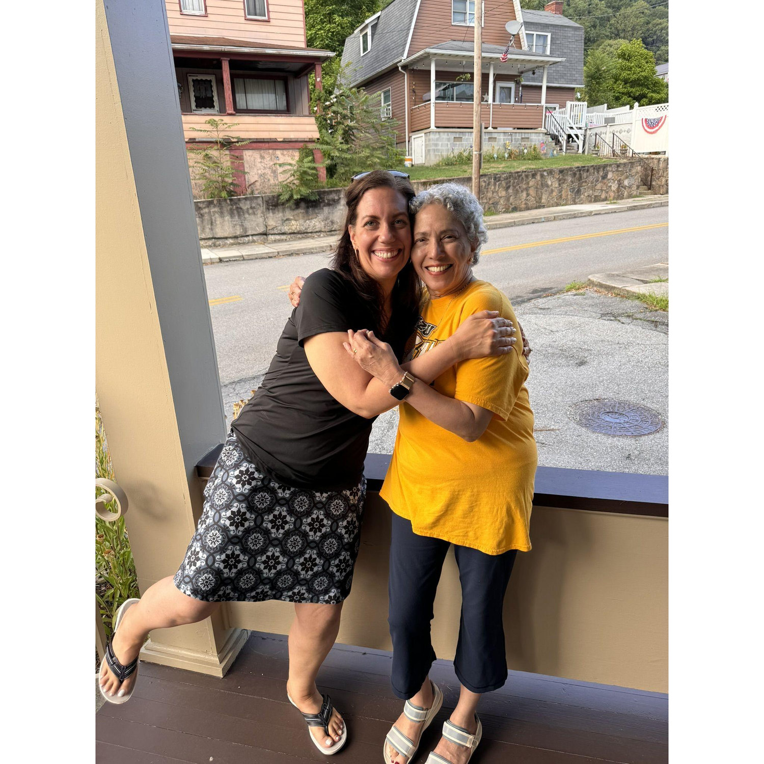 While celebrating Micky's parents' 50th wedding anniversary in Johnstown, Micky's sister-in-law and Jessica's mom immediately started planning our engagement for us, as kindred spirits do.