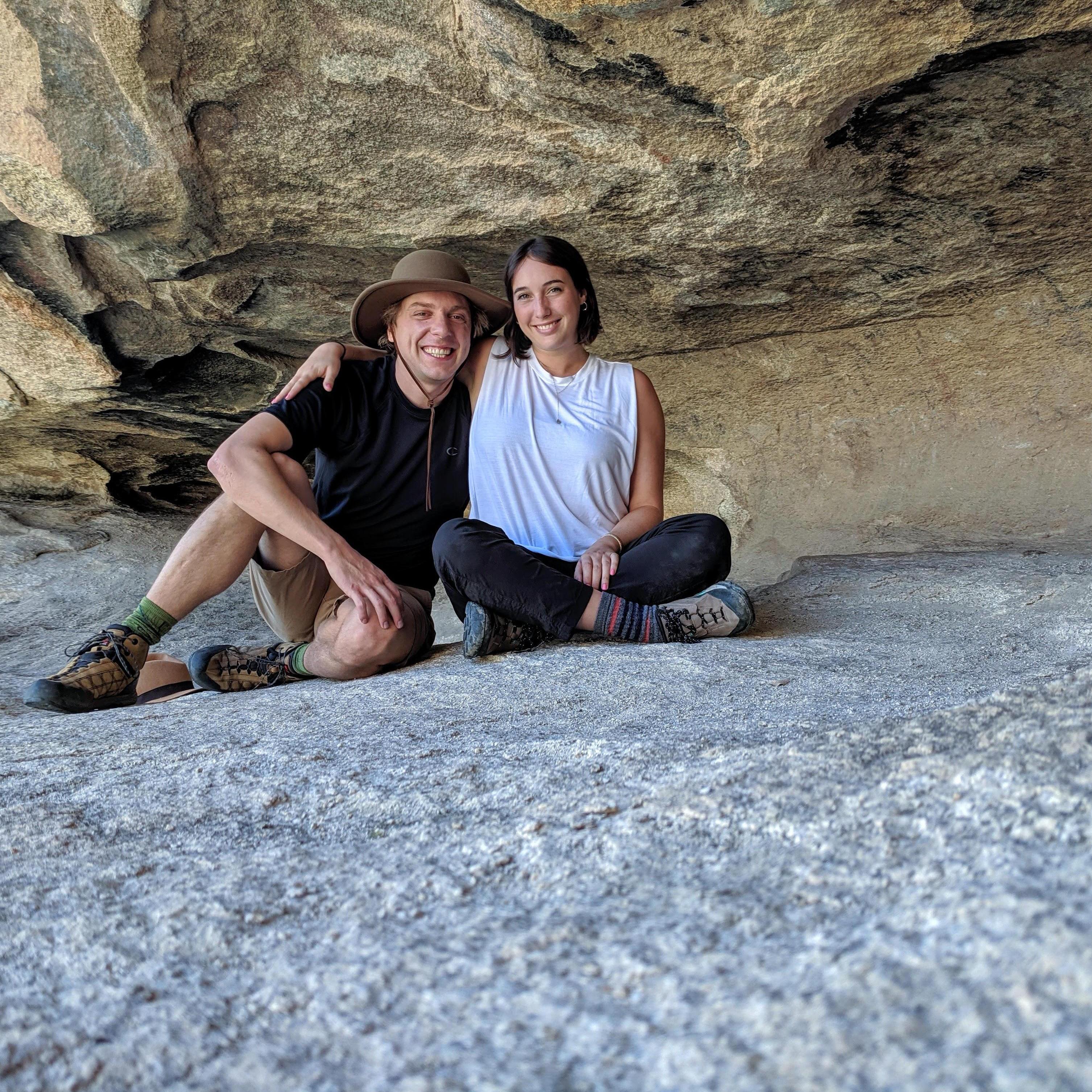Our engagement weekend in Joshua Tree NP