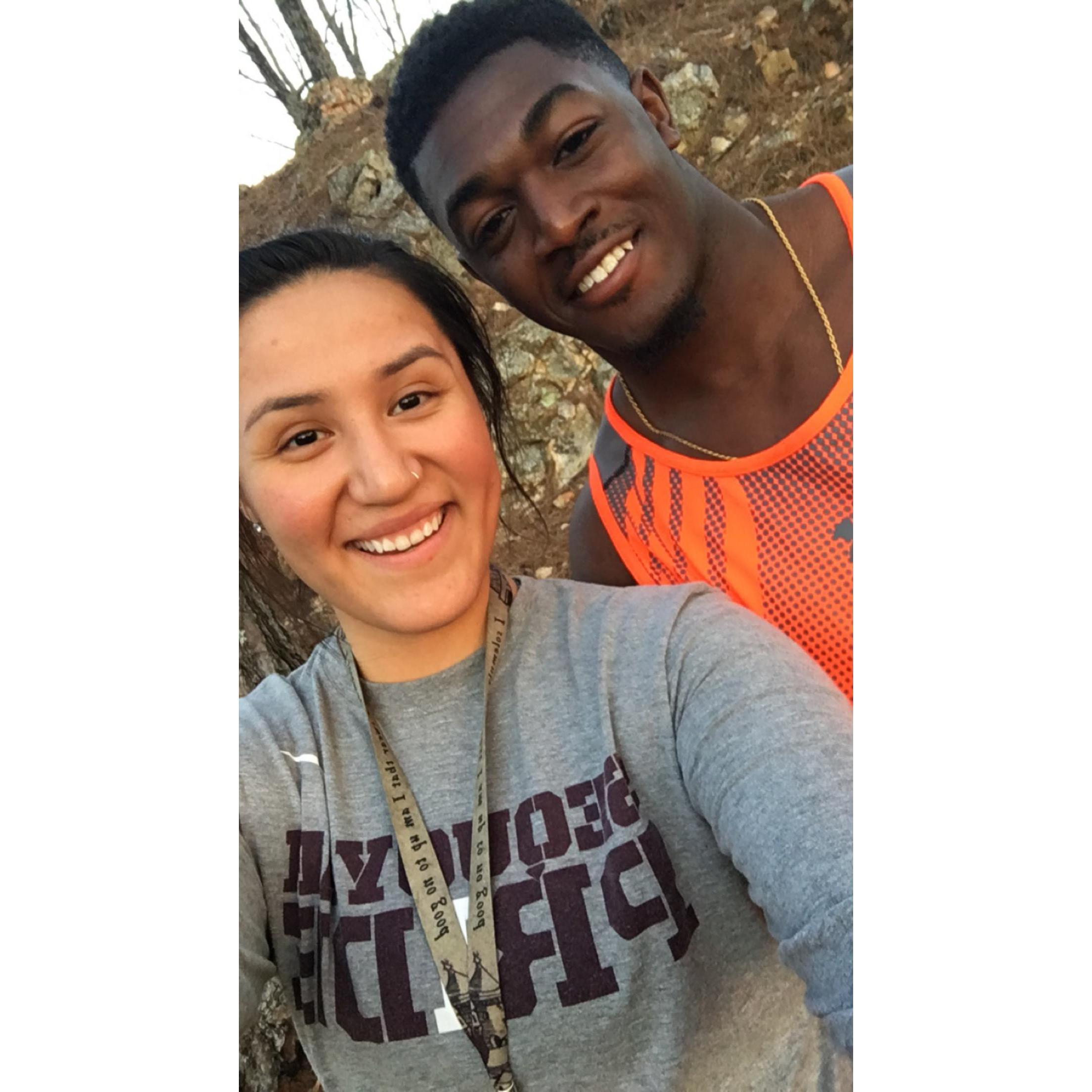 Our first picture together...