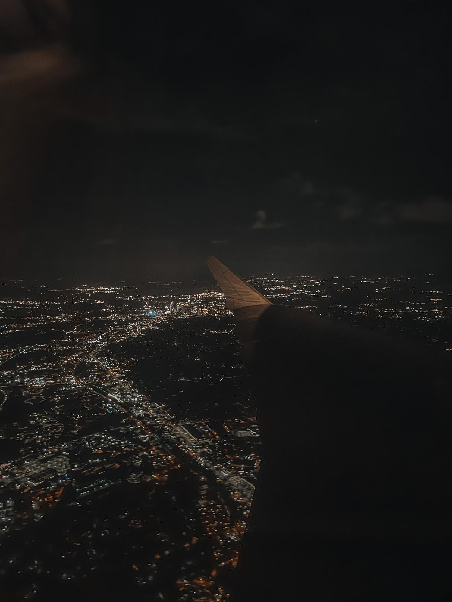 Lots of flights to North Carolina. On my last flight home before deployment, I had a layover in St. Louis, MI.
We had a complete lockdown for a tornado less than a mile away from the airport.