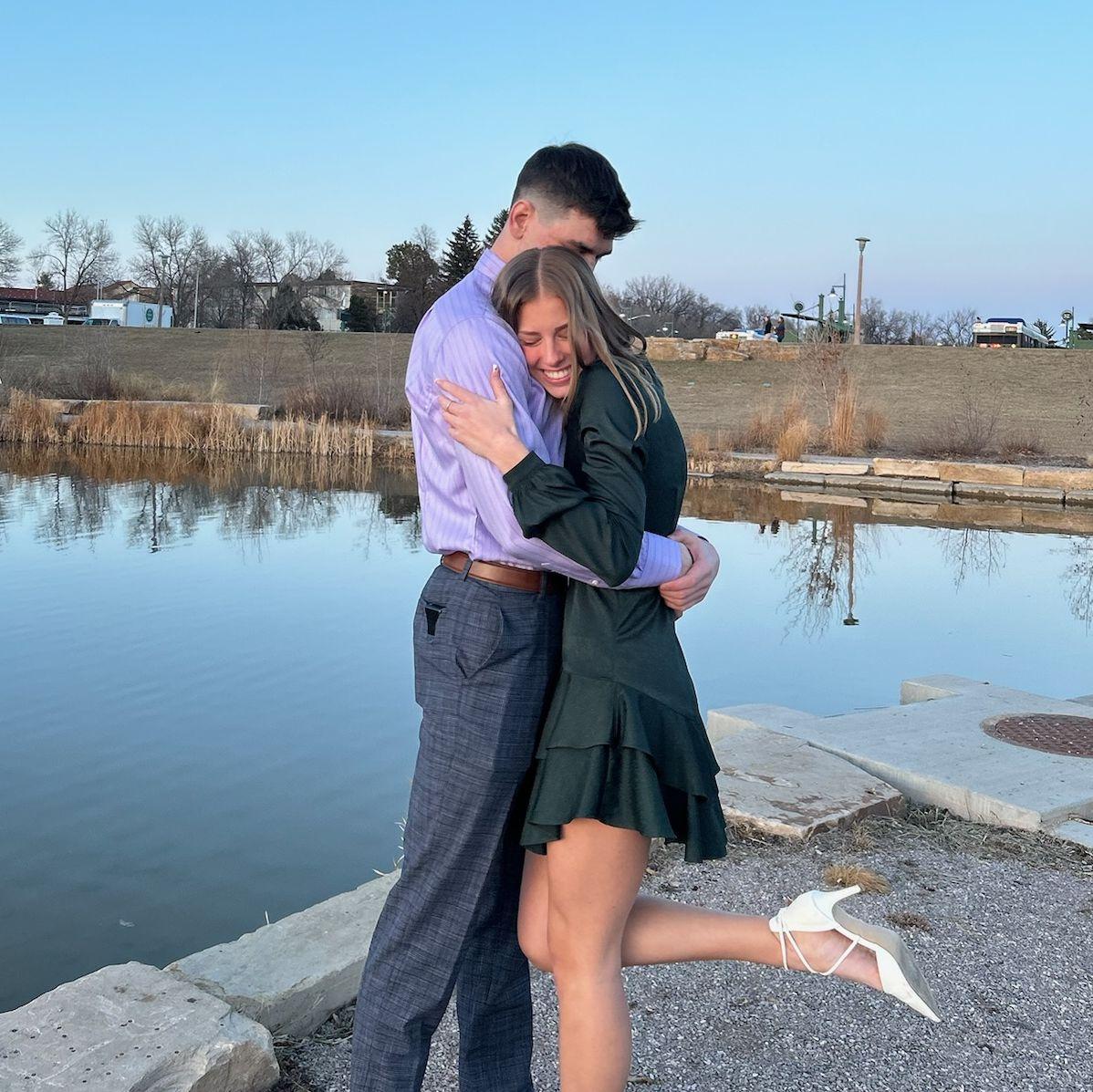 Our first date as an official couple!