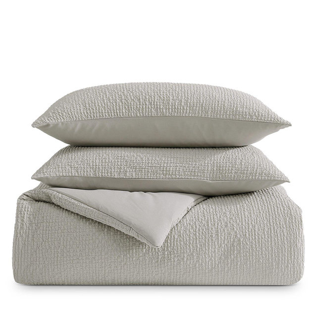 Vera Wang Puckered Textured 3 Pc. Comforter Set, Queen