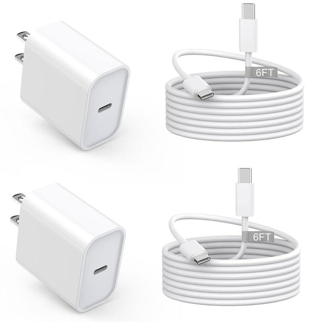 USB C Charger for iPhone 16/15 Charger Fast Charging,Type C Charging Apple Fast USB C Wall Plug Block Adapter 6FT Long USBC Charging Cable Cord for iPhone 16 ProMax/Apple 15 Plus/Pro/iPad Pro/Air/Mini