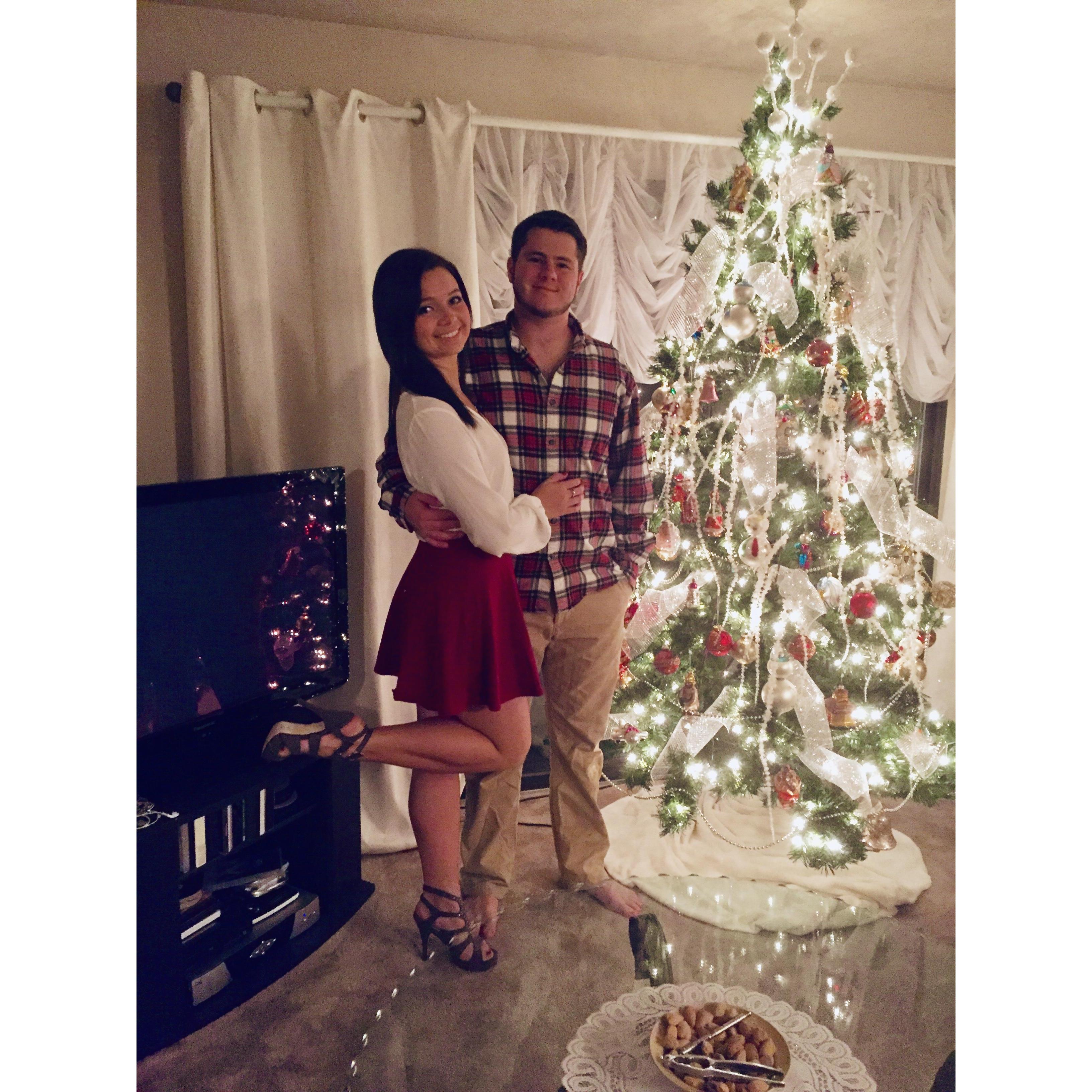 First Christmas together.