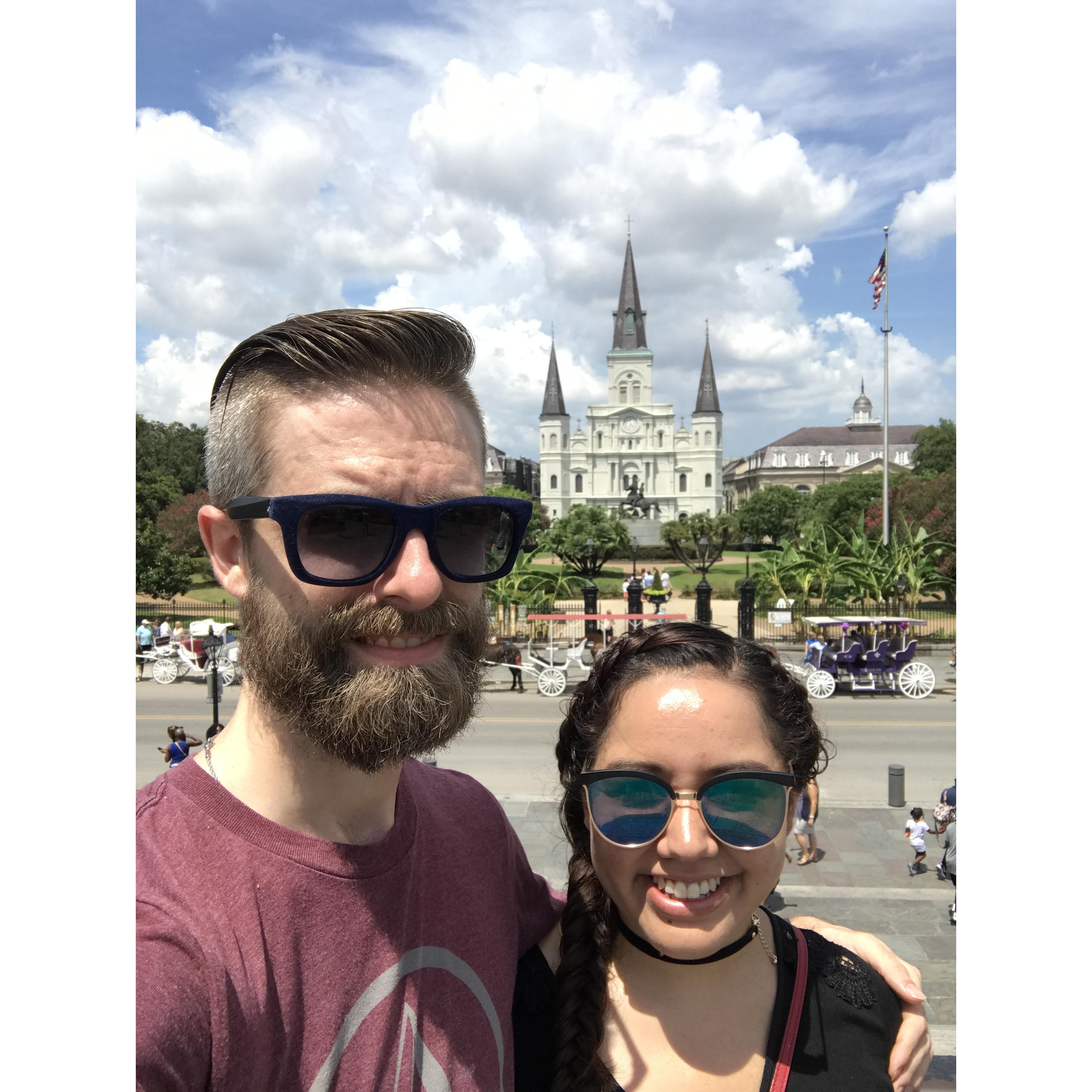 Jackson Square, New Orleans.