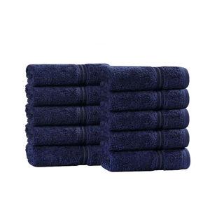 SUPERIOR 10-piece Egyptian Cotton Washcloth Set