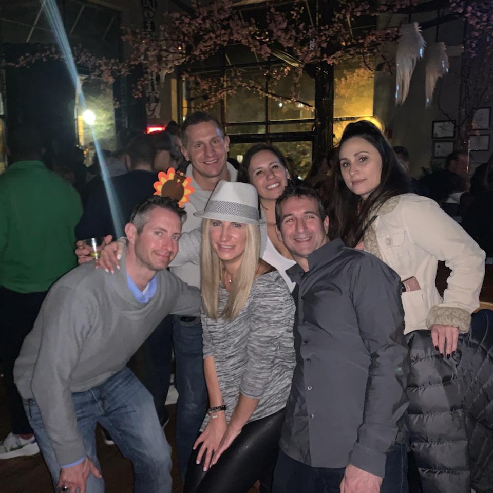 Our first night out!