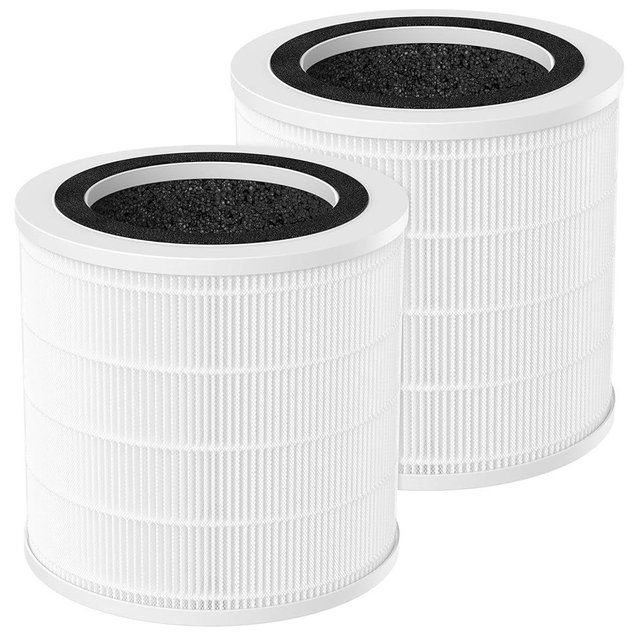 H7126 Air Fil-TER Replacement for GoveeLife H7126 Mini air purif-ier, H13 True HEPA Fil-TER, 3-in-1 H7126-RF High-Efficiency Fil-TER with Activated Carbon, 2 Pack