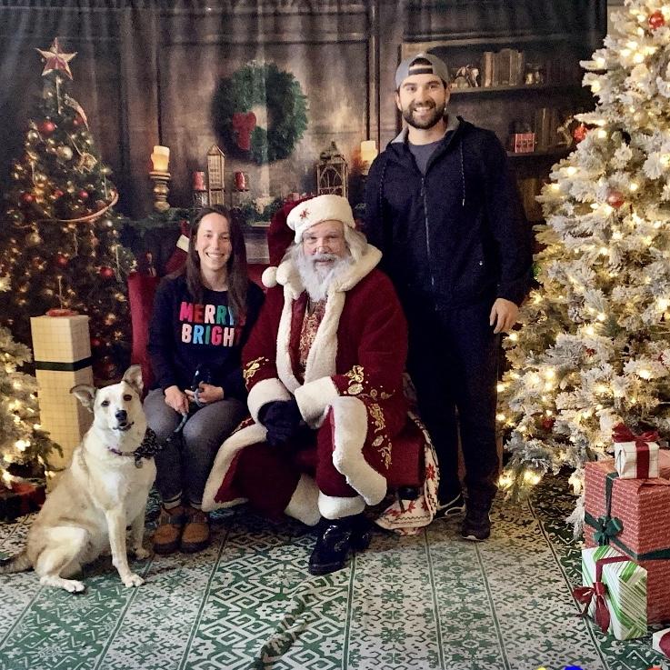 Christmas family photo