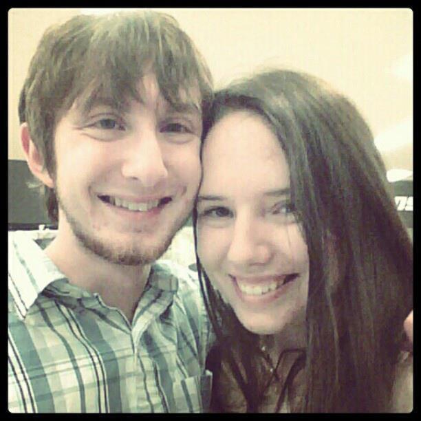 Our first picture together. Palisades Mall. 2012
