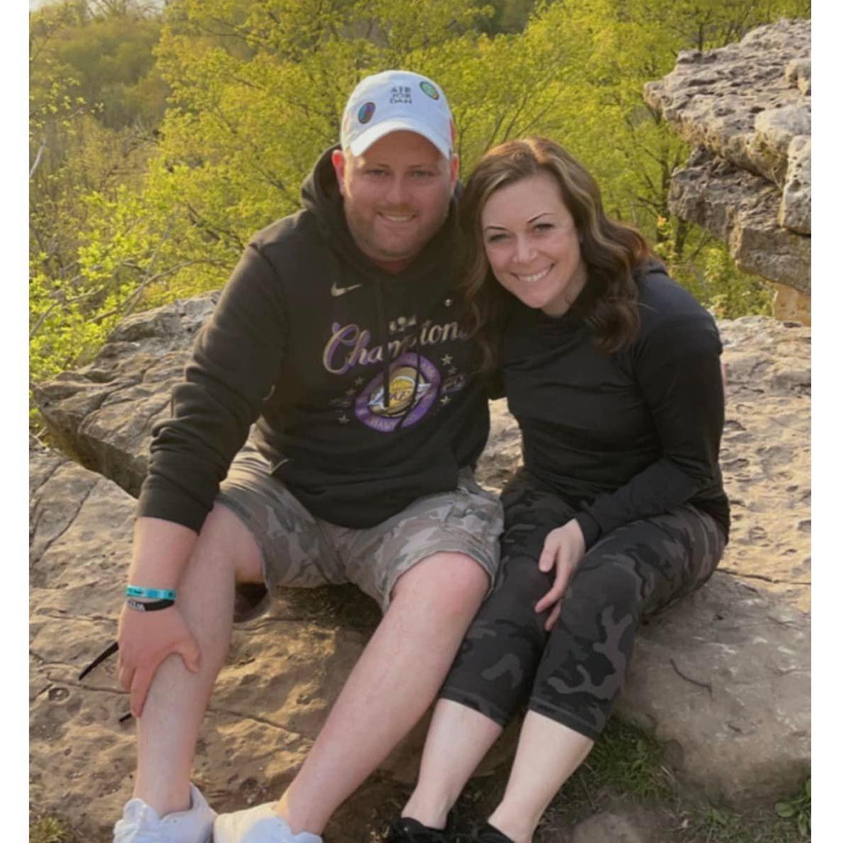 We love hiking together.