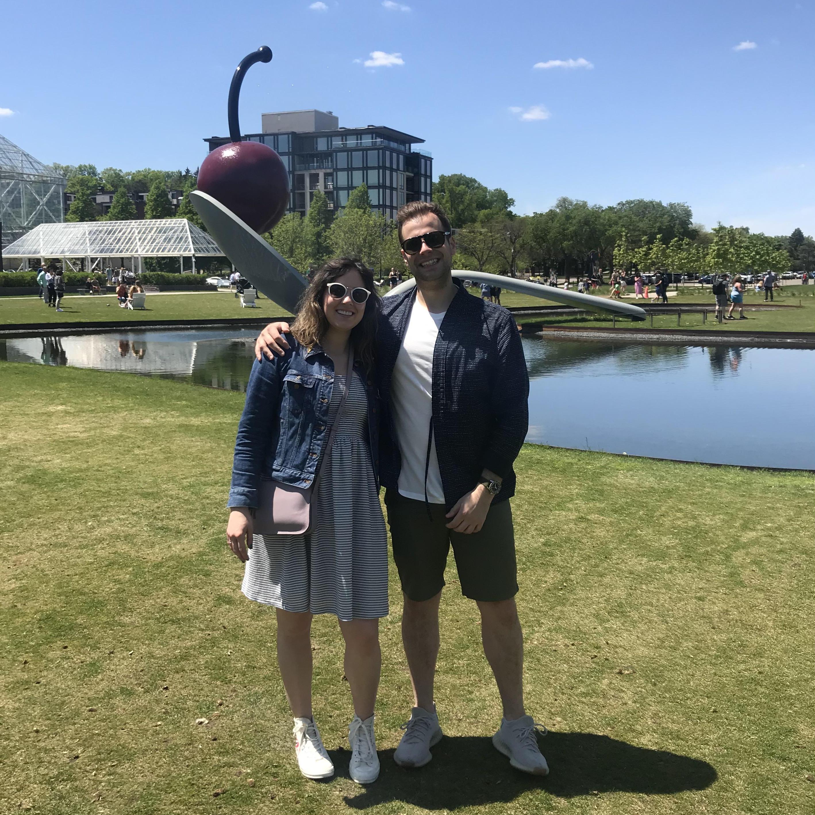 Post-Chris and Marie's Minnesota wedding, 2019