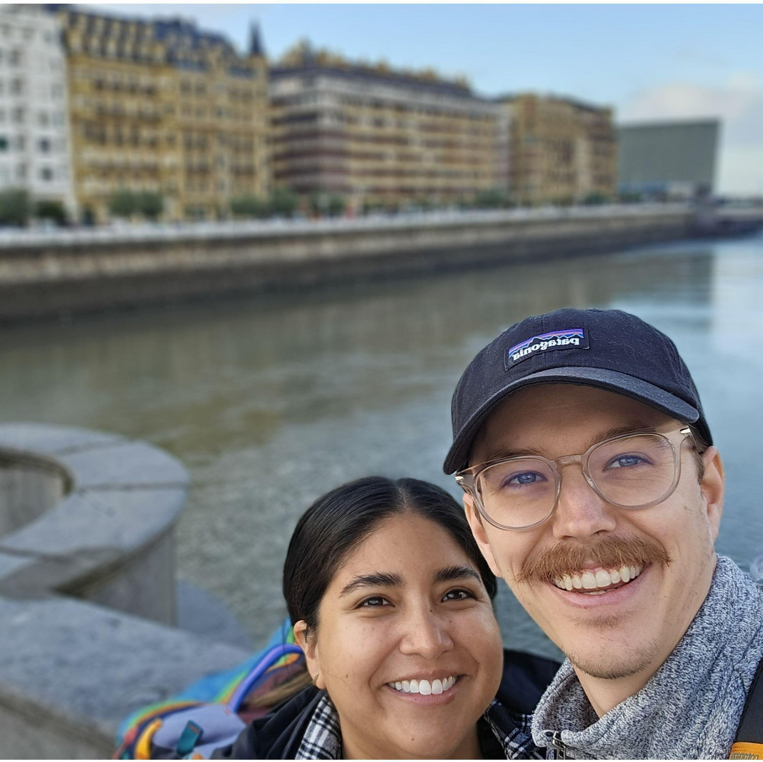 International travels. Morning arrival in San Sebastian, Spain