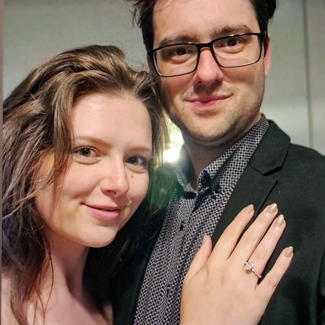 Our first engagement photo together - Feb 2026