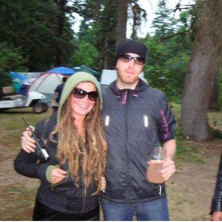 Our first photo together - June 2010