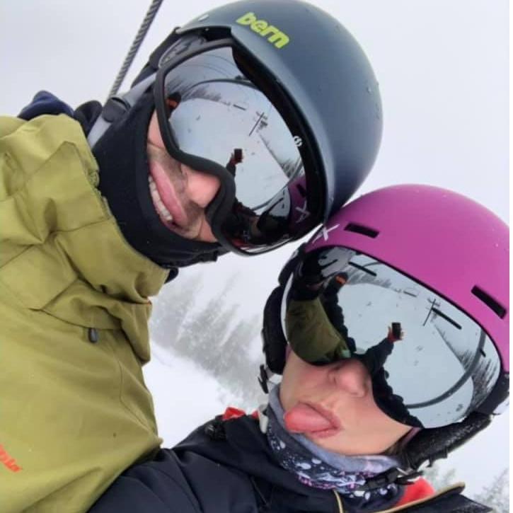 Snowboarding at Mt. Baker