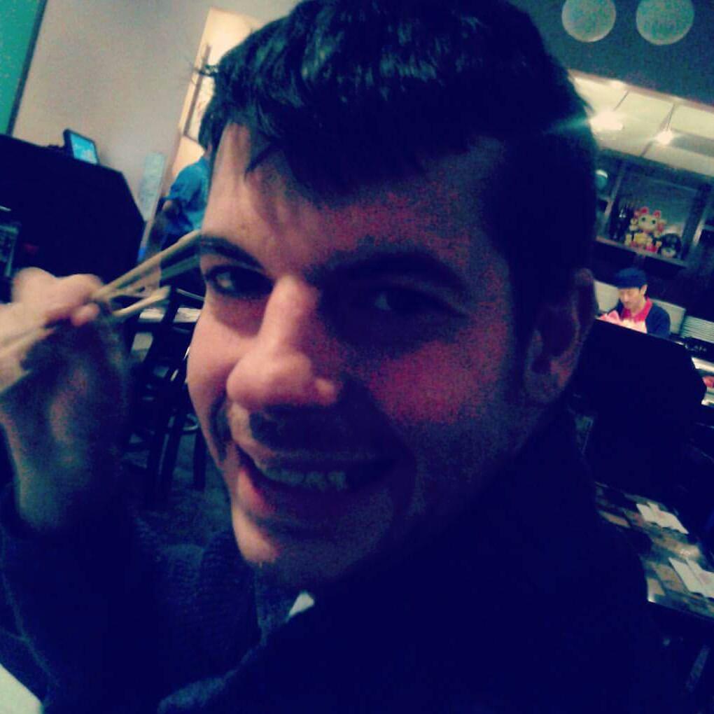 Chris tries sushi for the first time!