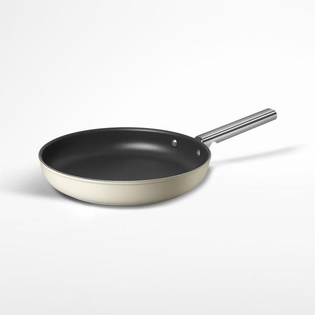 Smeg Cream 12" Non-Stick Fry Pan