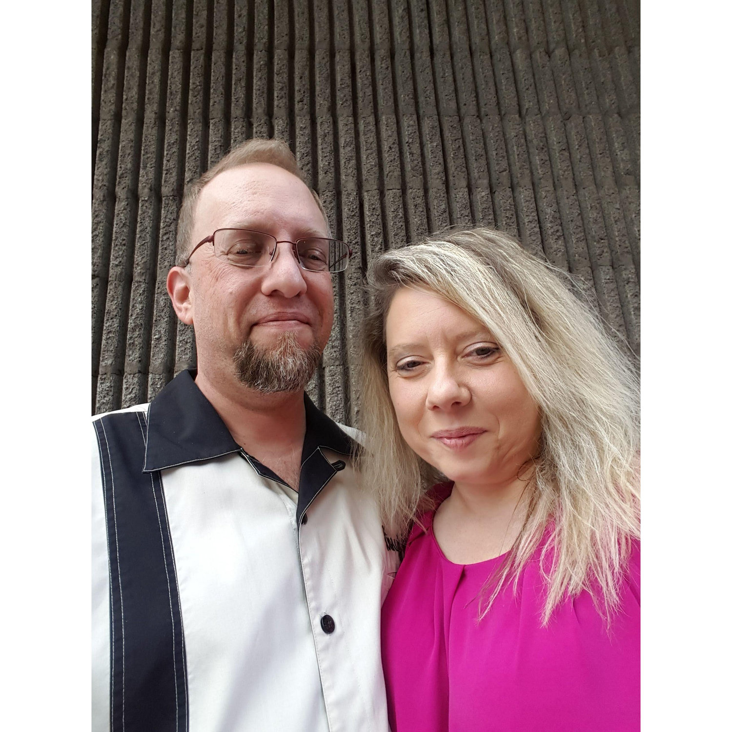 Our VERY first photo together...